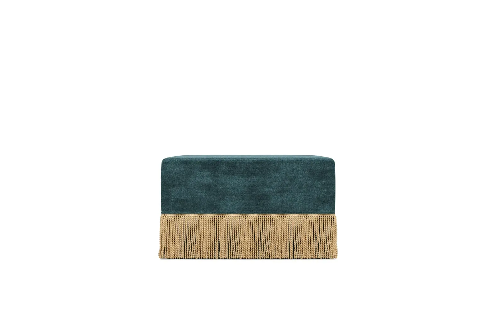 Zayla Ottoman - Mallard Green