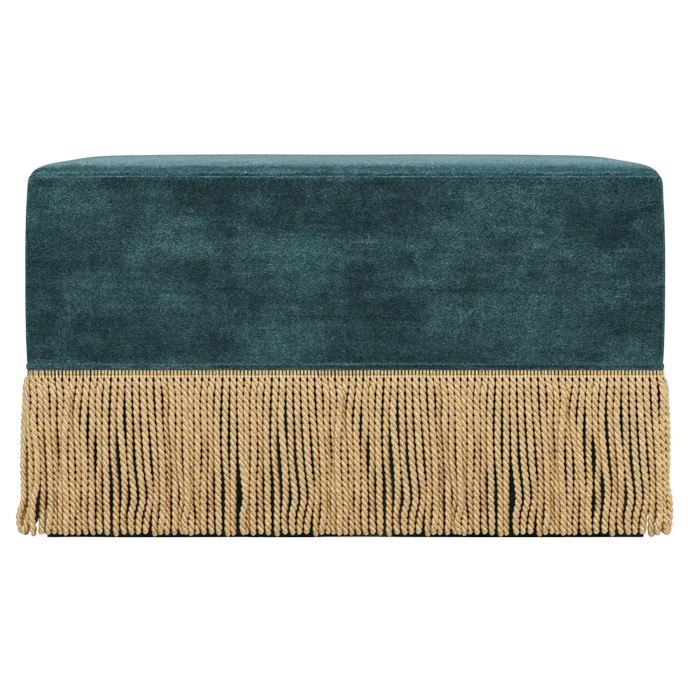 Zayla Ottoman - Mallard Green