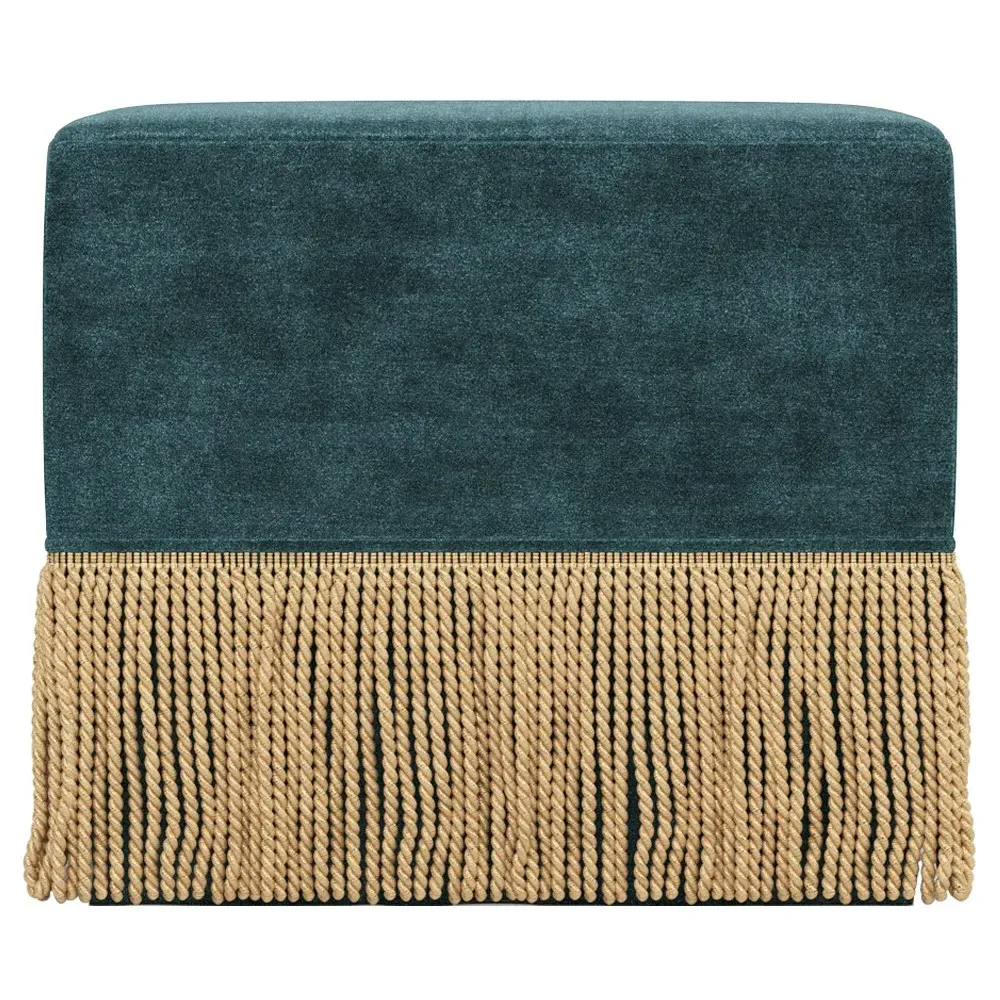 Zayla Ottoman - Mallard Green