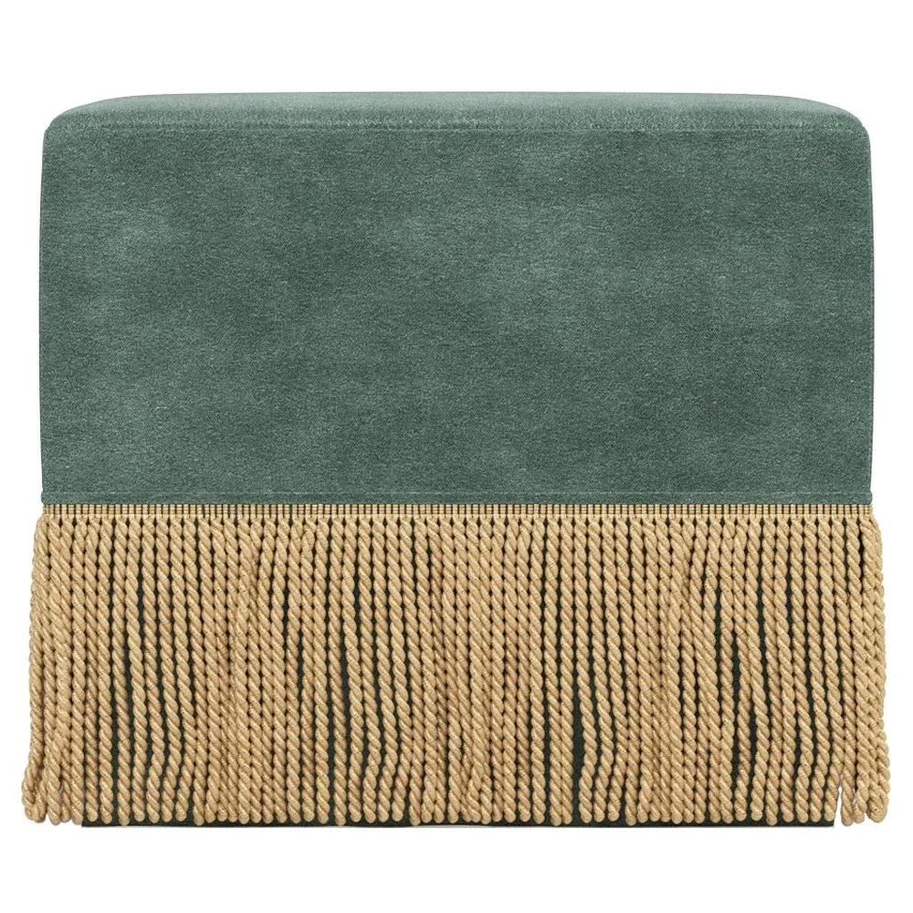 Zayla Ottoman - Spanish Moss