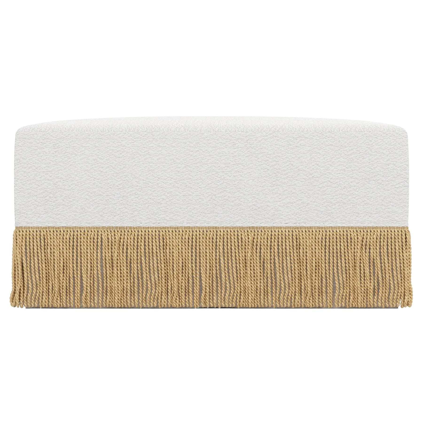 Zayla Performance Ottoman - White Lamb