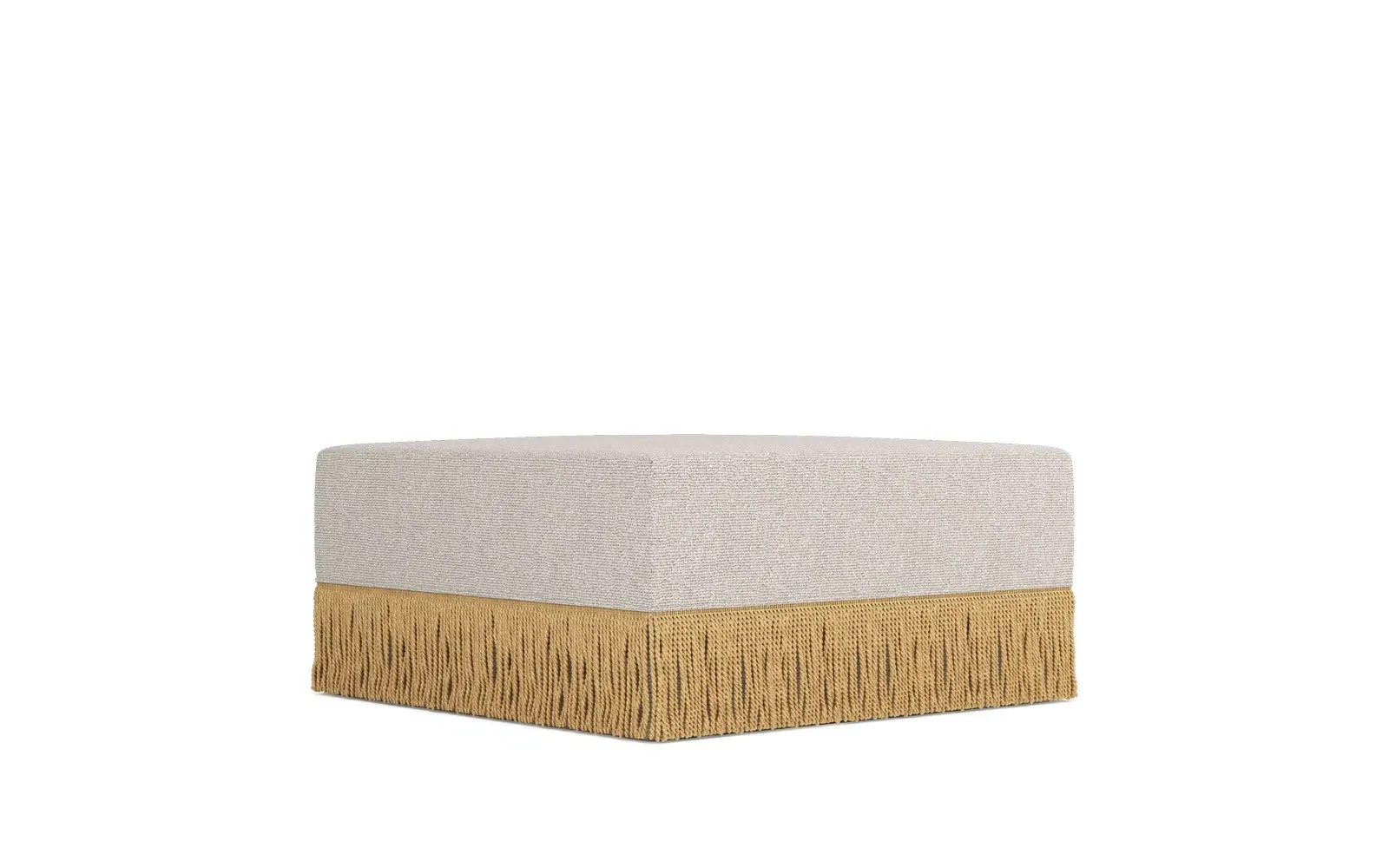 Zayla Square Ottoman - Grassy Knoll
