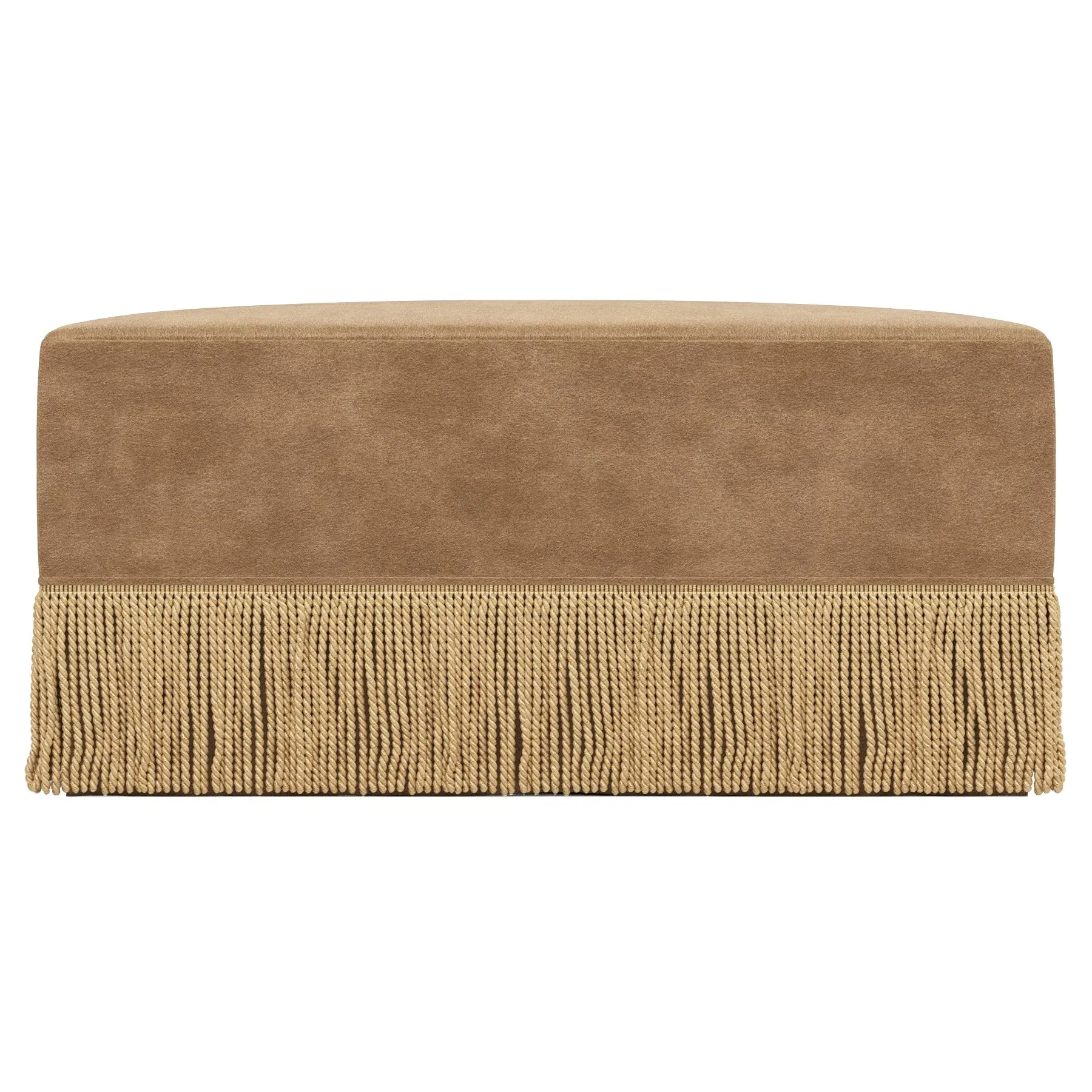 Zayla Square Ottoman - Nutmeg
