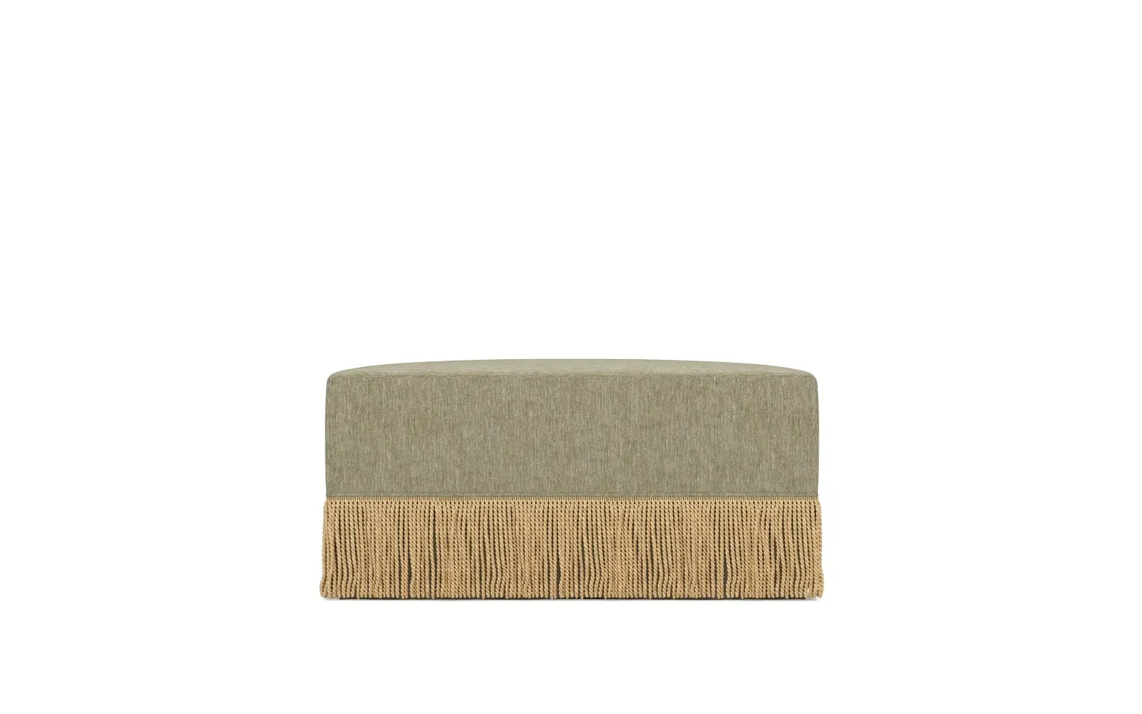 Zayla Square Ottoman - Rosemary