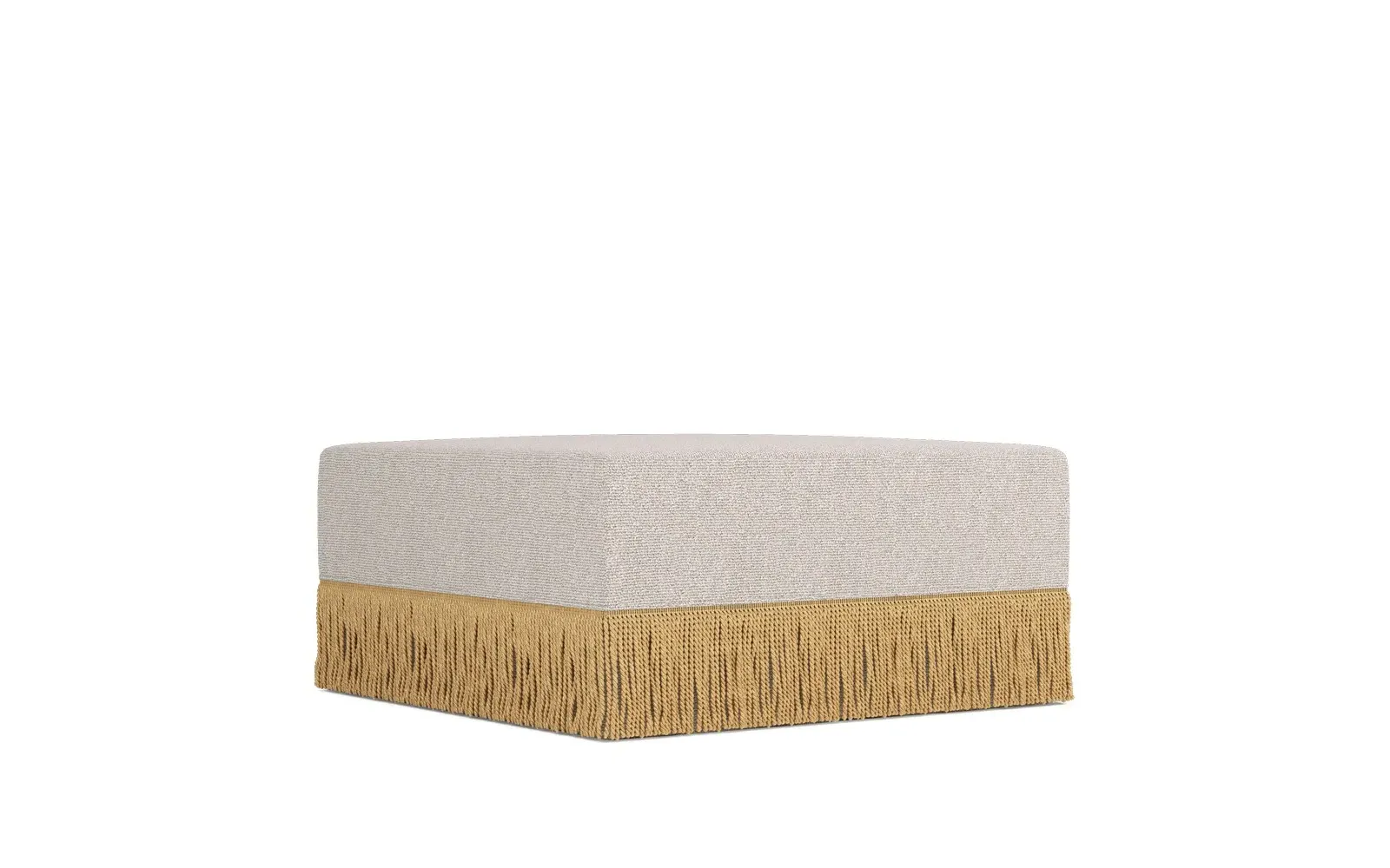 Zayla Square Ottoman - Rosemary