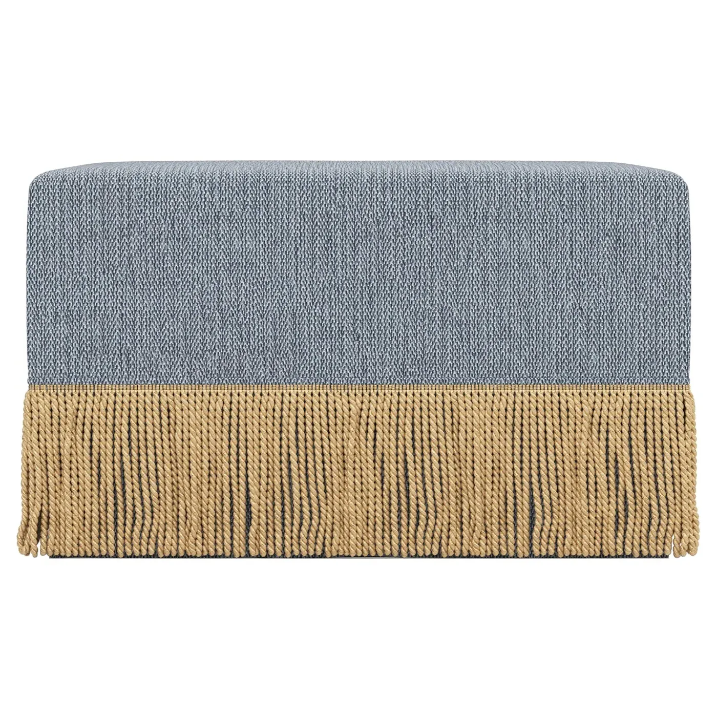 Zayla Square Ottoman - Tidal Pool