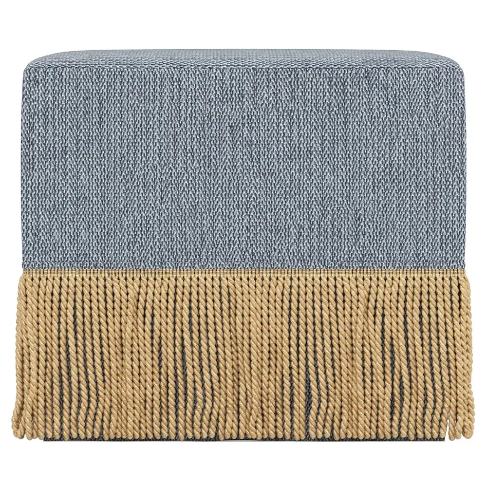 Zayla Square Ottoman - Tidal Pool image