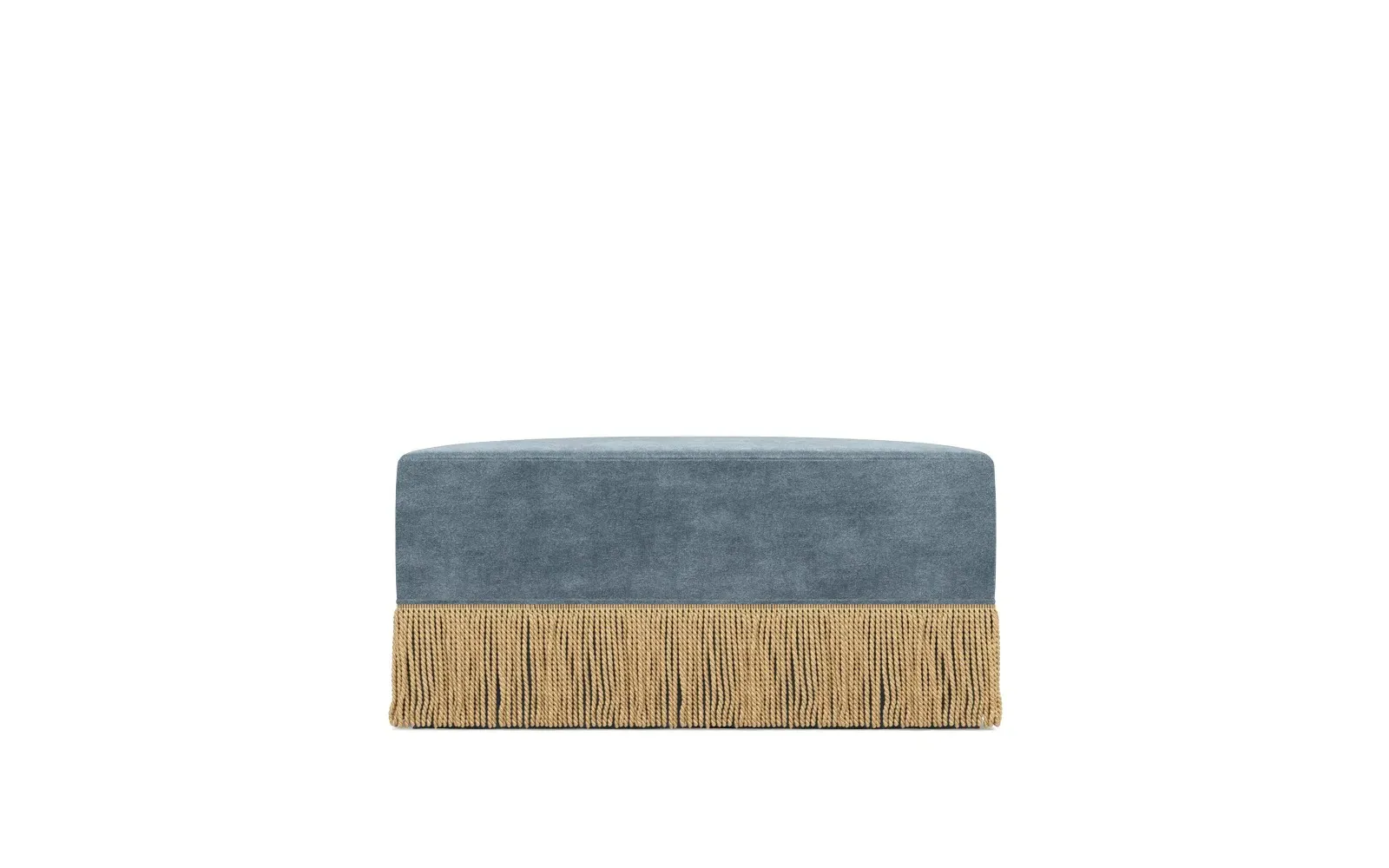 Zayla Square Ottoman - Water's Edge