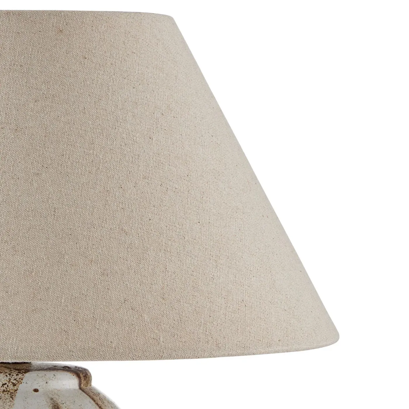 Zelith Ceramic Table Lamp - Beige