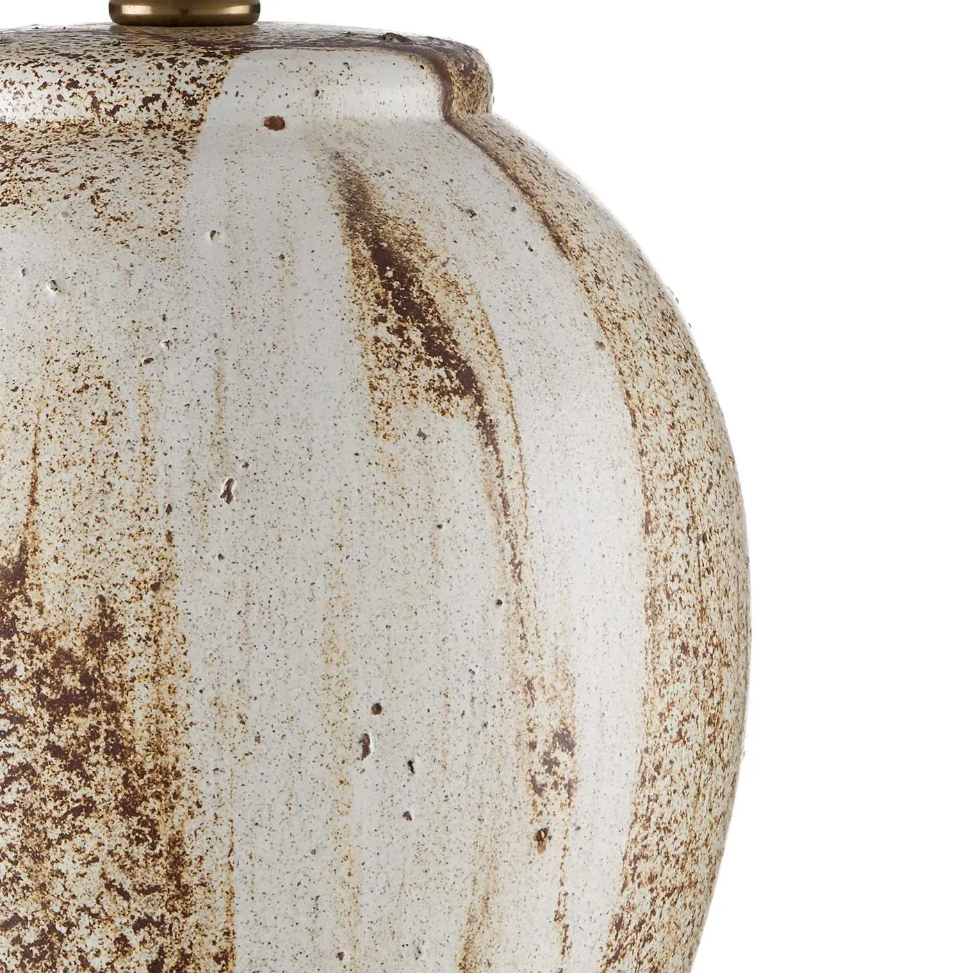 Zelith Ceramic Table Lamp - Beige