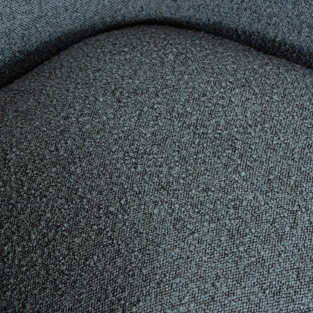 Zeltzin Arm Chair - Blue, Boucle