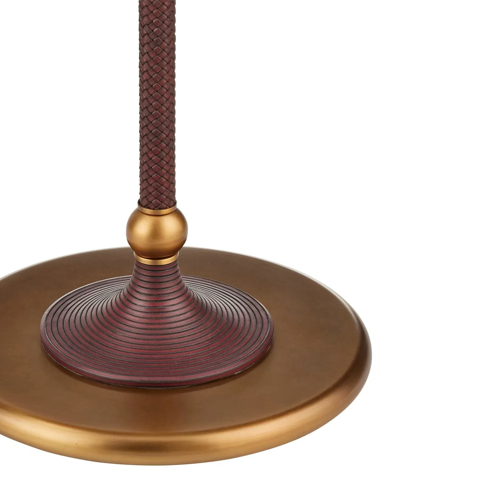 Zephyr Task Floor Lamp - Antique Brass, Metal