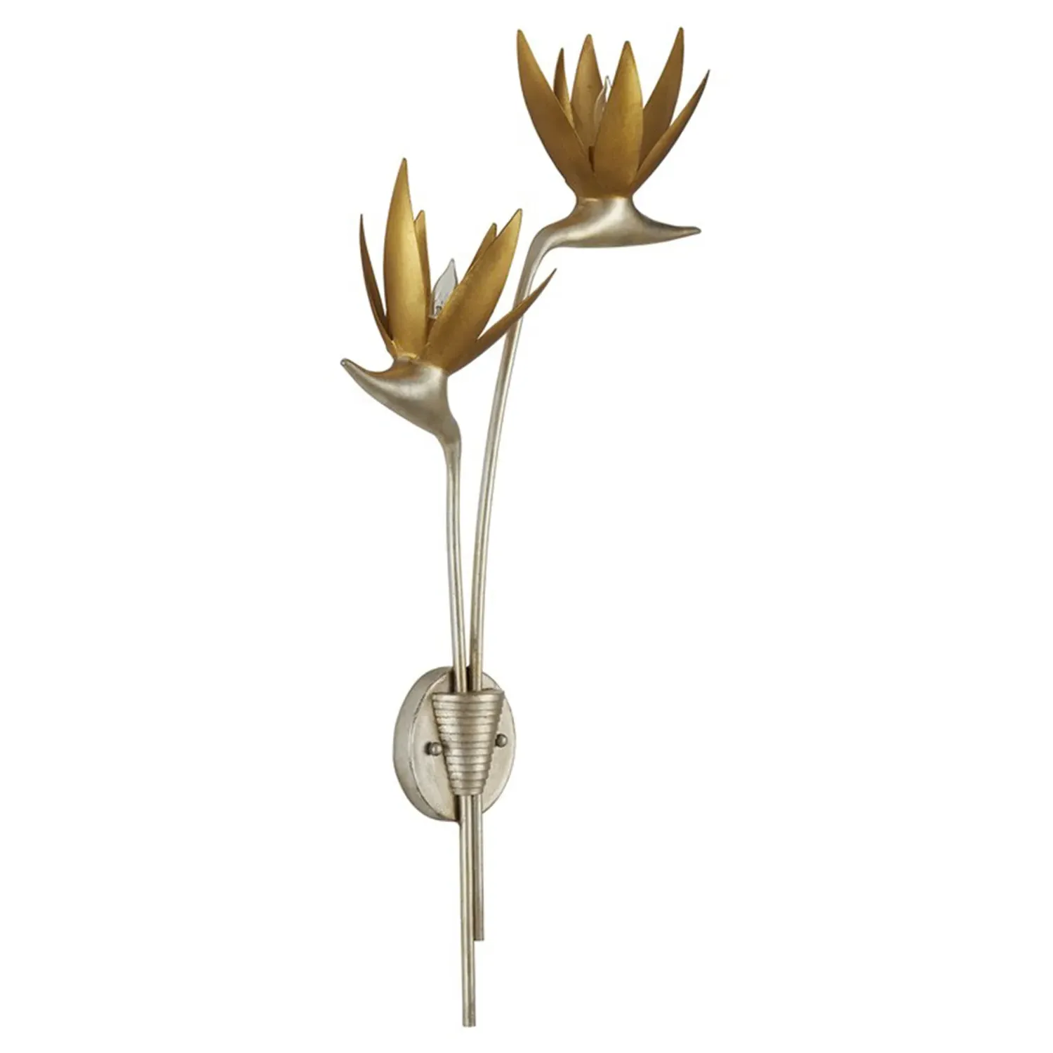 Zoey Wall Sconce Left - Silver, Wrought Iron