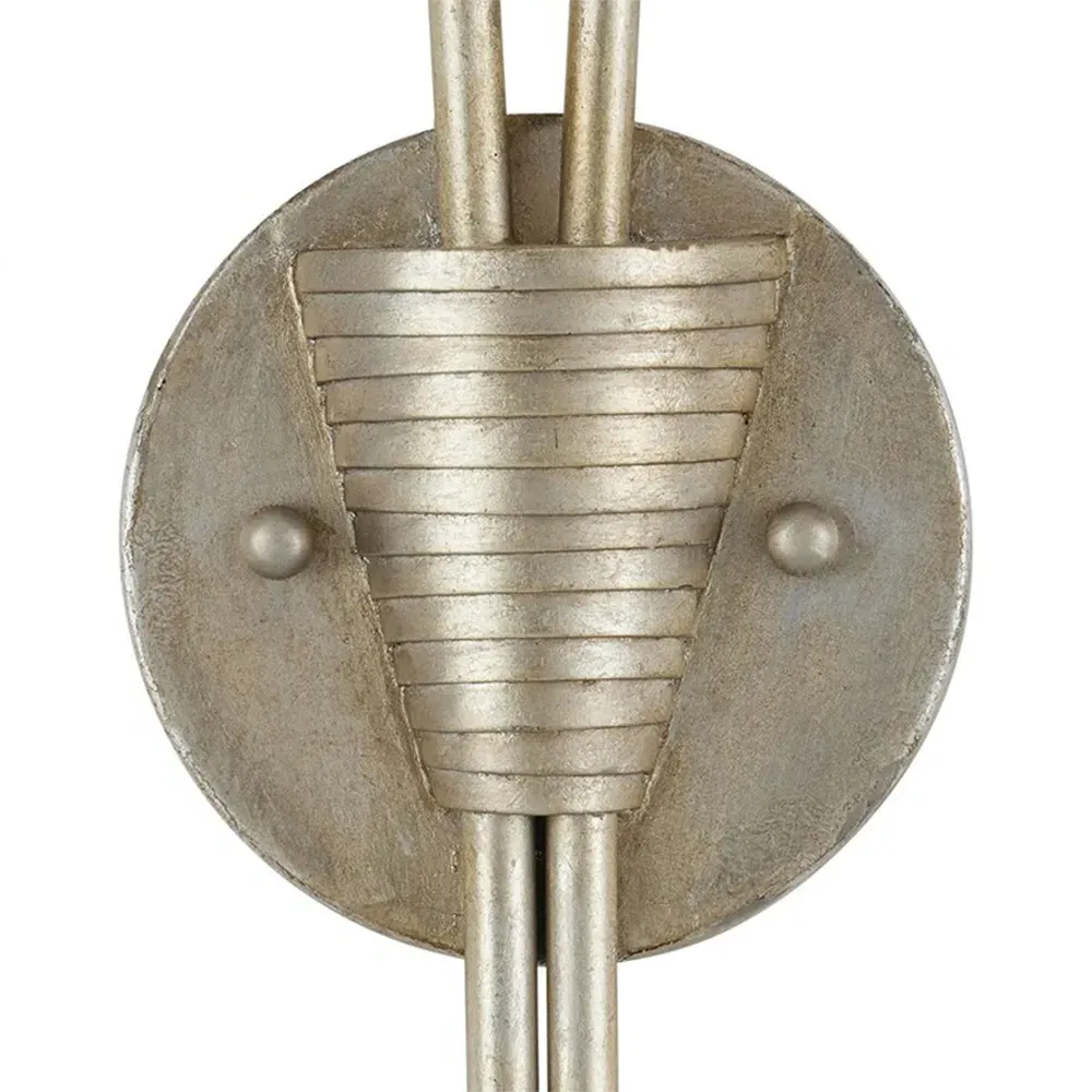 Zoey Wall Sconce Right - Silver, Wrought Iron