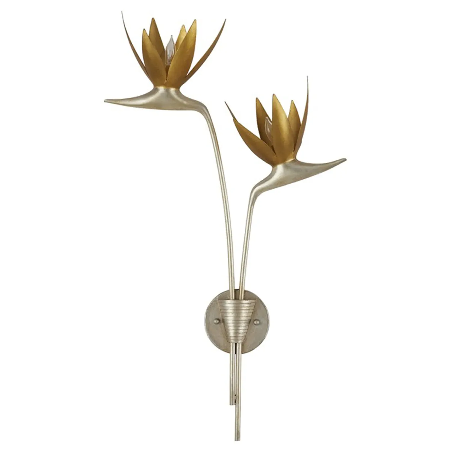 Zoey Wall Sconce Right - Silver, Wrought Iron