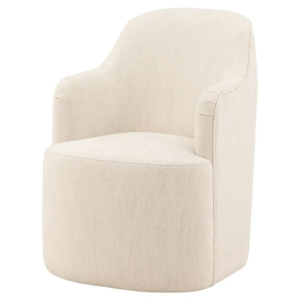 Zoren Dining Arm Chair - Cream