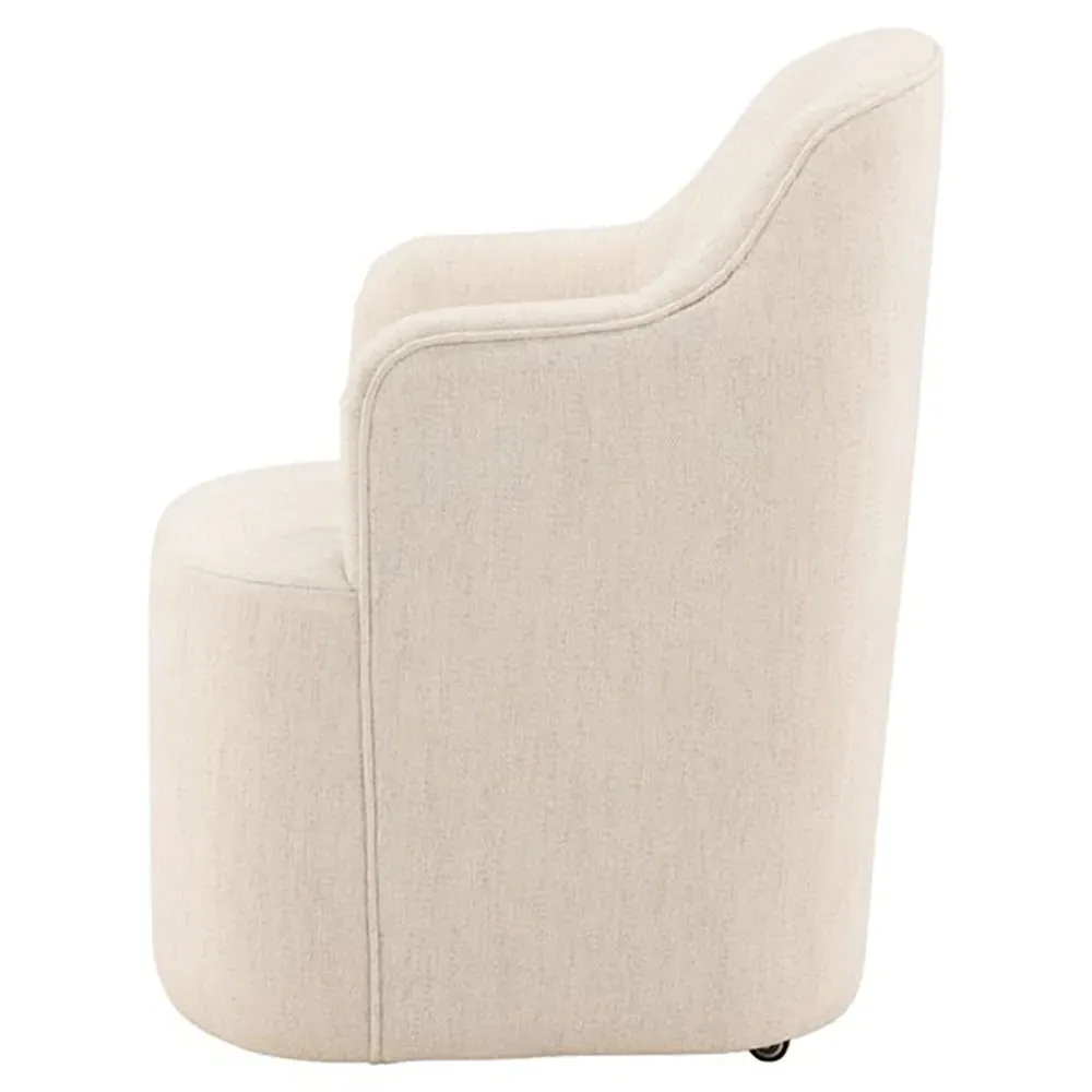 Zoren Dining Arm Chair - Cream