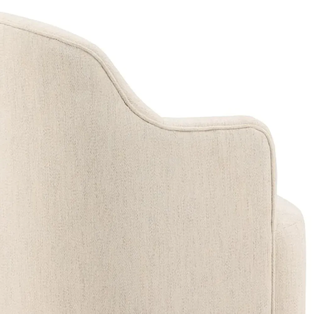 Zoren Dining Arm Chair - Cream