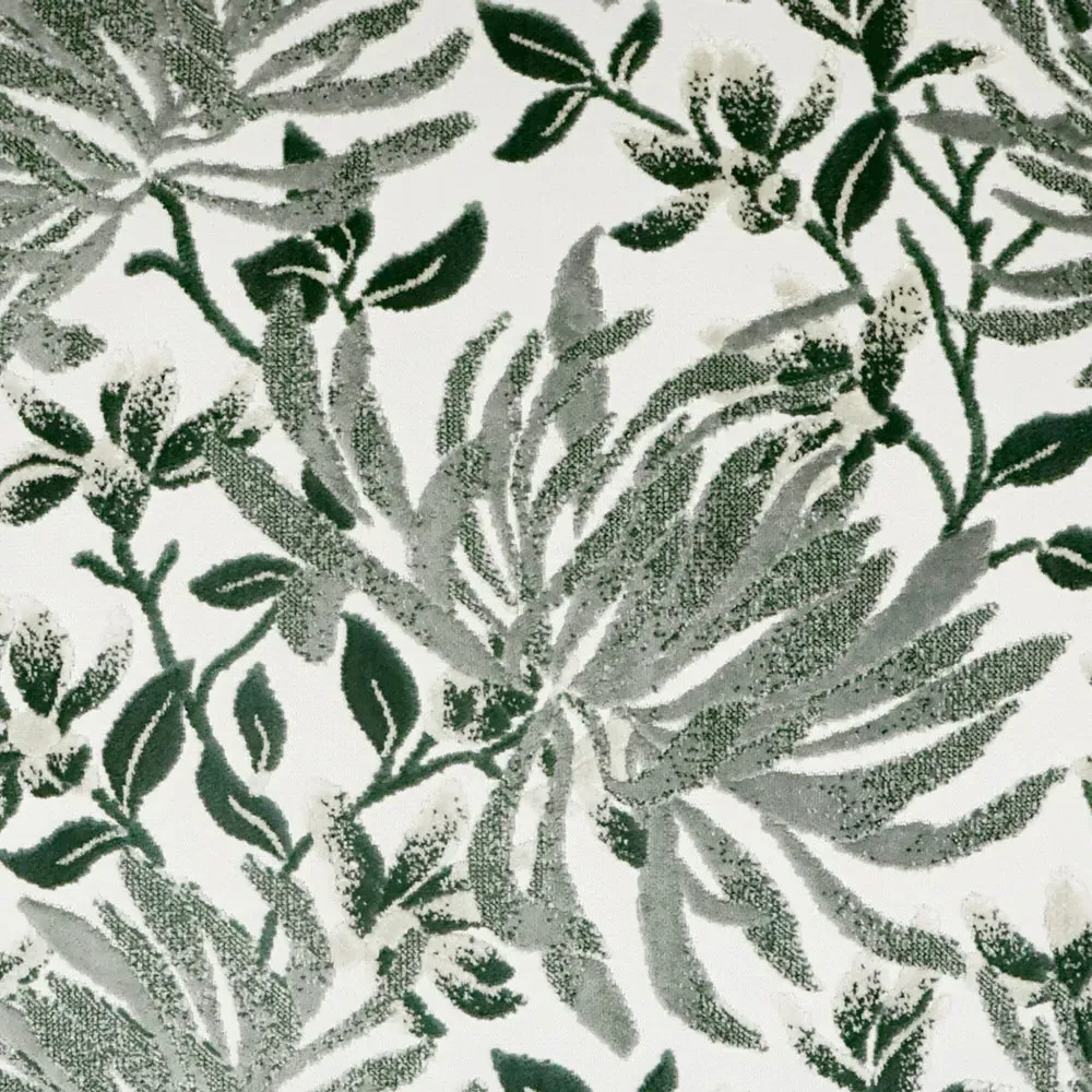 Zosima Square Throw Pillow - Green, Polyester