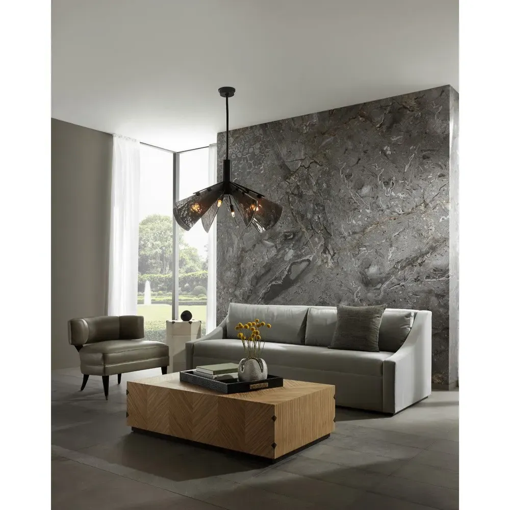 Zuki Rectangular Coffee Table - Brown, Wood