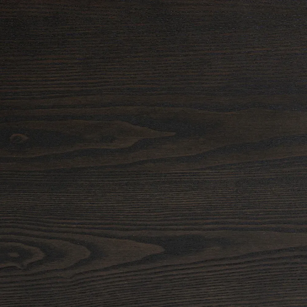 Zulu Rectangular Coffee Table with Drawer - Black, Ash Wood