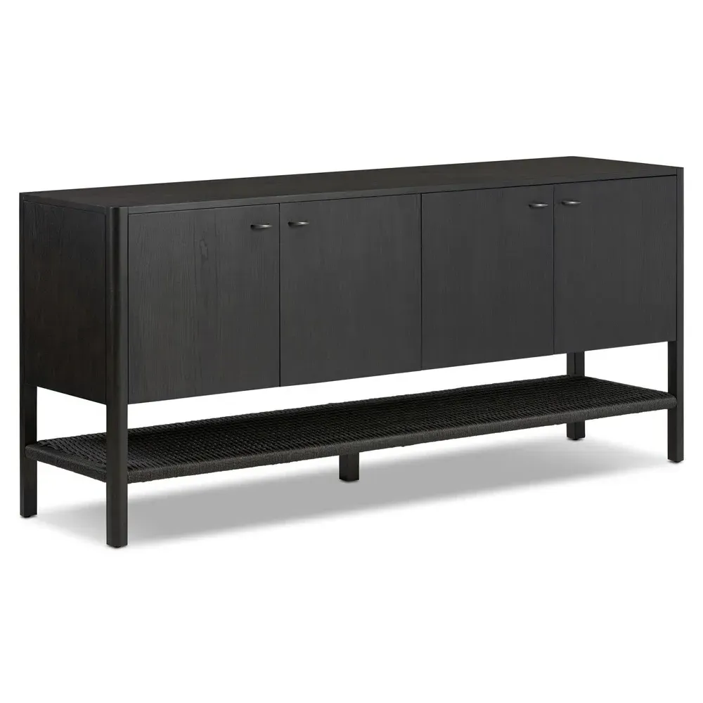 Zuma Sideboard - Black, Ash