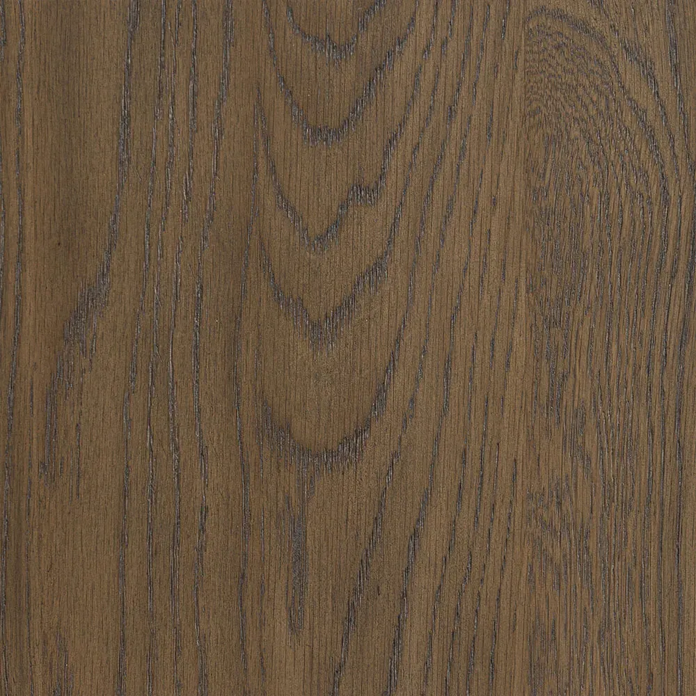 Zylvia Round Extendable Dining Table - Dark Brown, Oak