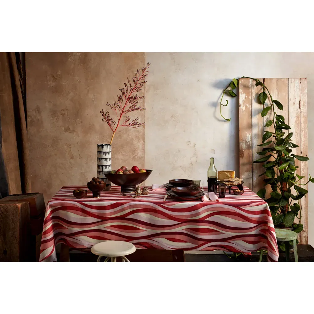 Alhambra Oval Footed Serving Bowl - Brown, Ash Wood