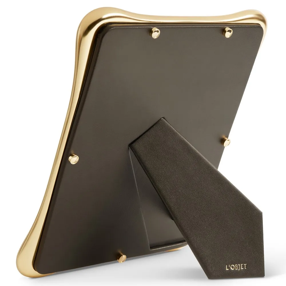 Anton Curved Photo Frame 8x10 - Gold, Metal