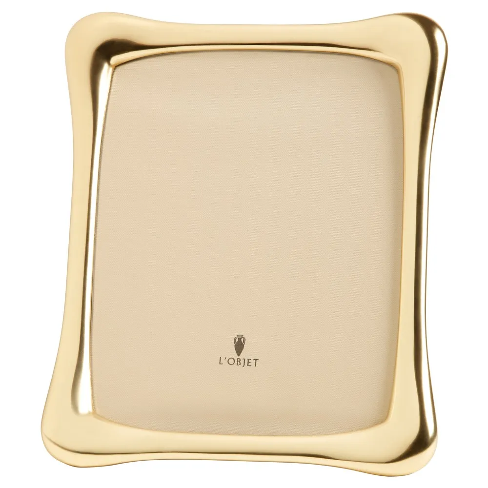 Anton Curved Photo Frame 8x10 - Gold, Metal