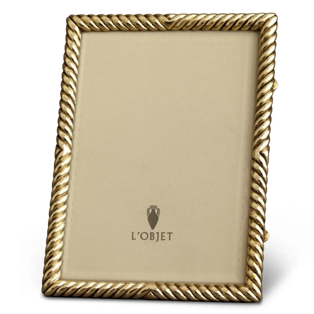 Deco Twist 8x10 Photo Frame - Gold, Metal
