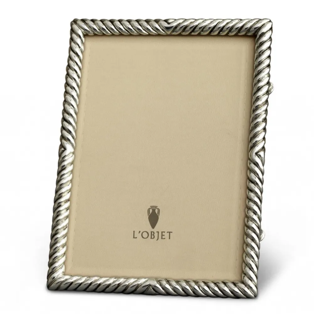 Deco Twist Hollywood 5x7 Photo Frame - Platinum image