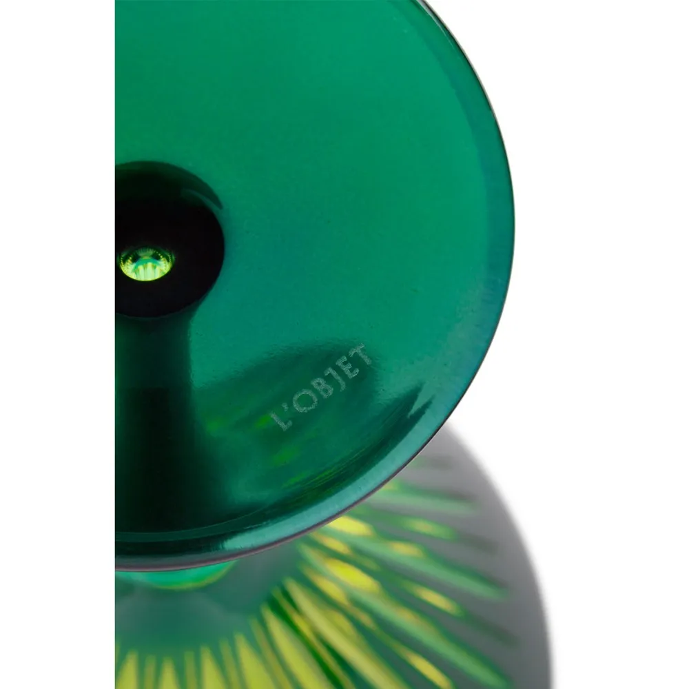 Prism Martini Glass Set of 4 - Green