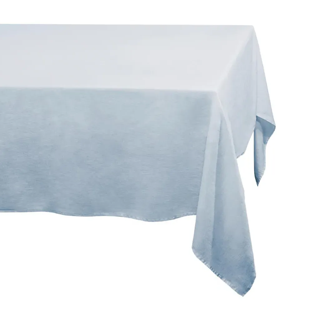 Sateen Tablecloth - Light Blue, Linen