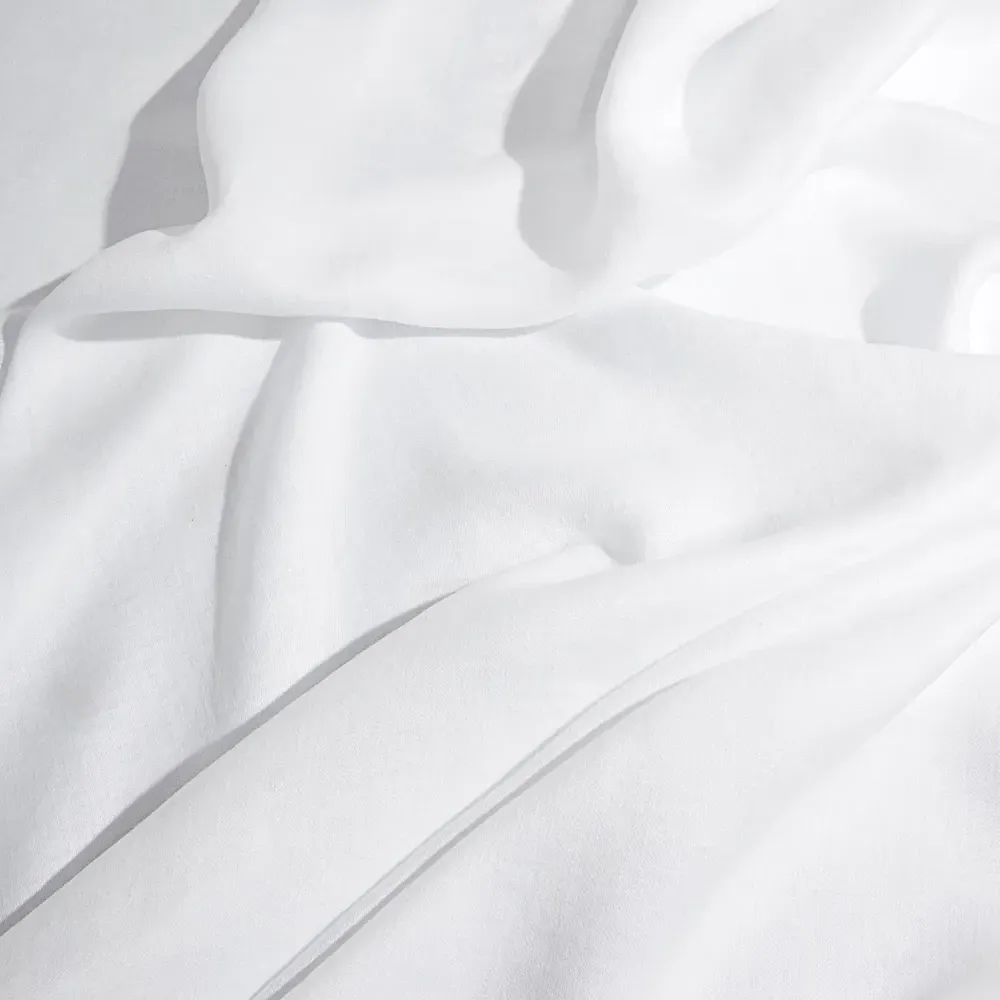 Sateen Tablecloth - White, Linen