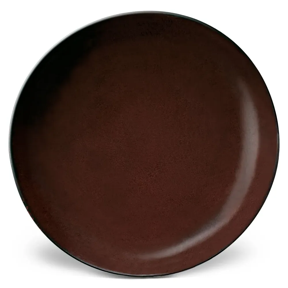 Terra Medium Serving Bowl - Wine, Porcelain