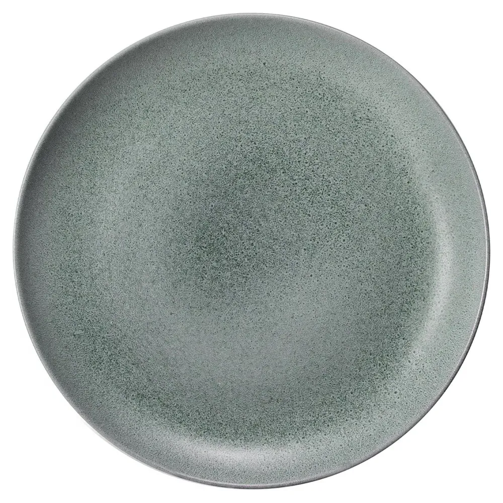 Terra Porcelain Dinner Plate - Seafoam