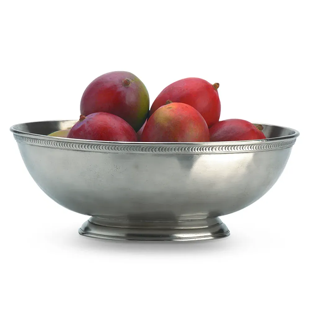 Luna Oval Centerpiece - Silver, Pewter image