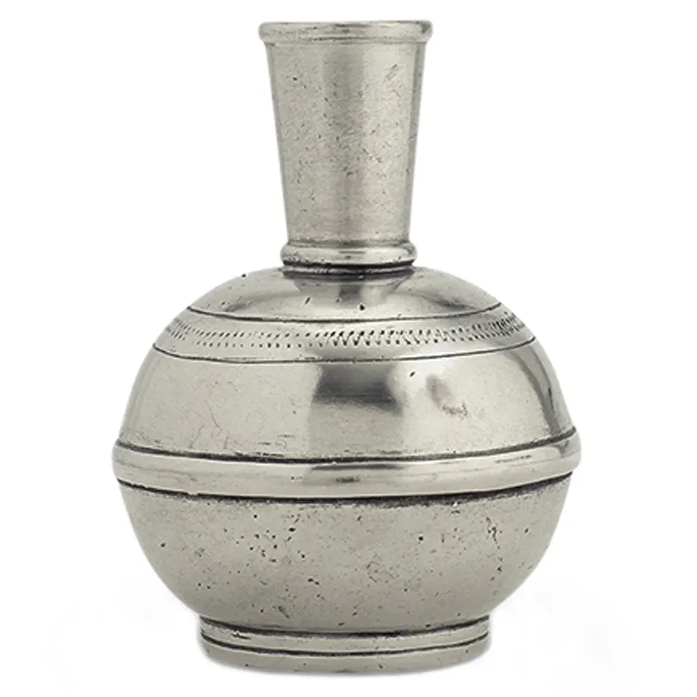 Pewter Bud Vase - Silver image
