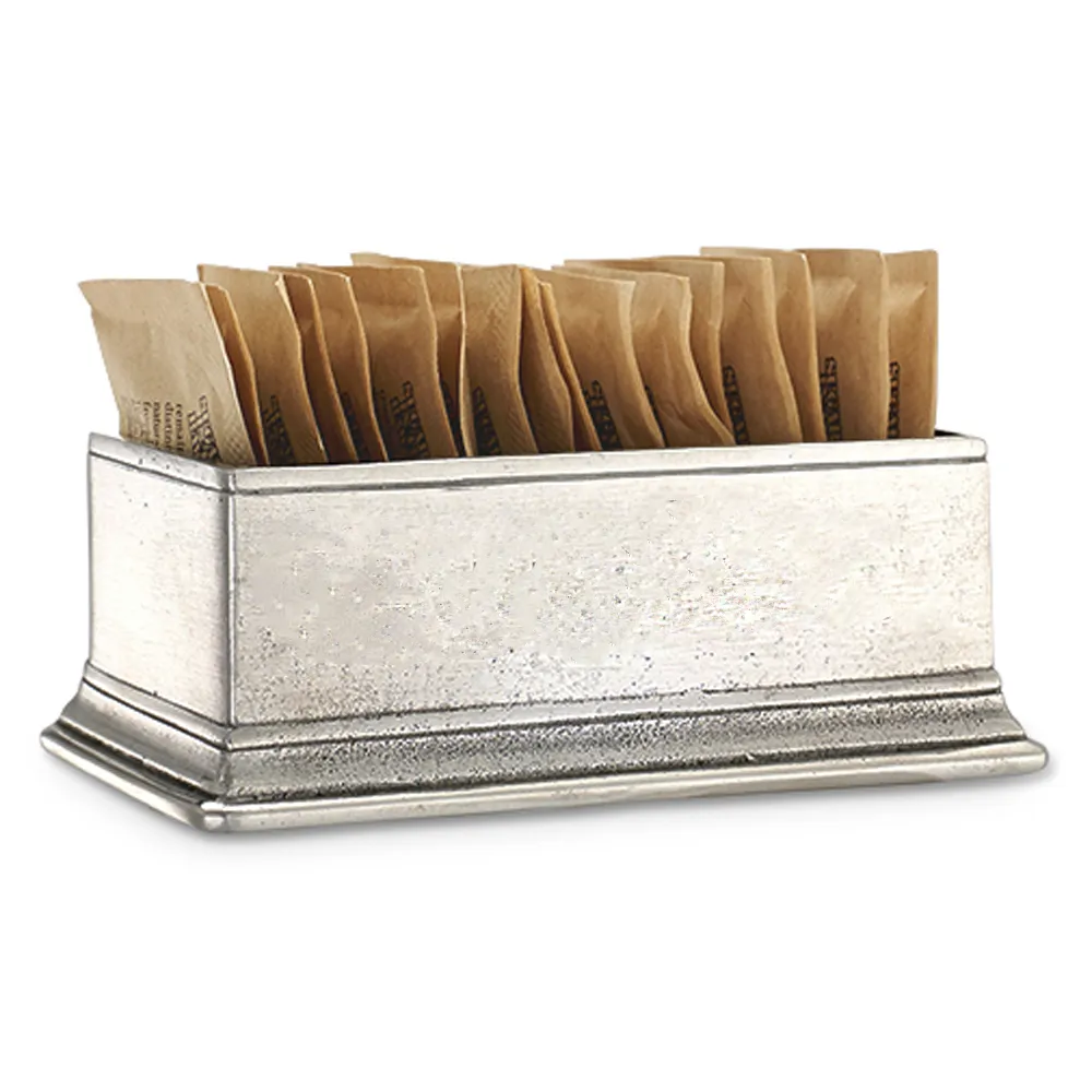 Sugar Packet Holder - Silver, Pewter image