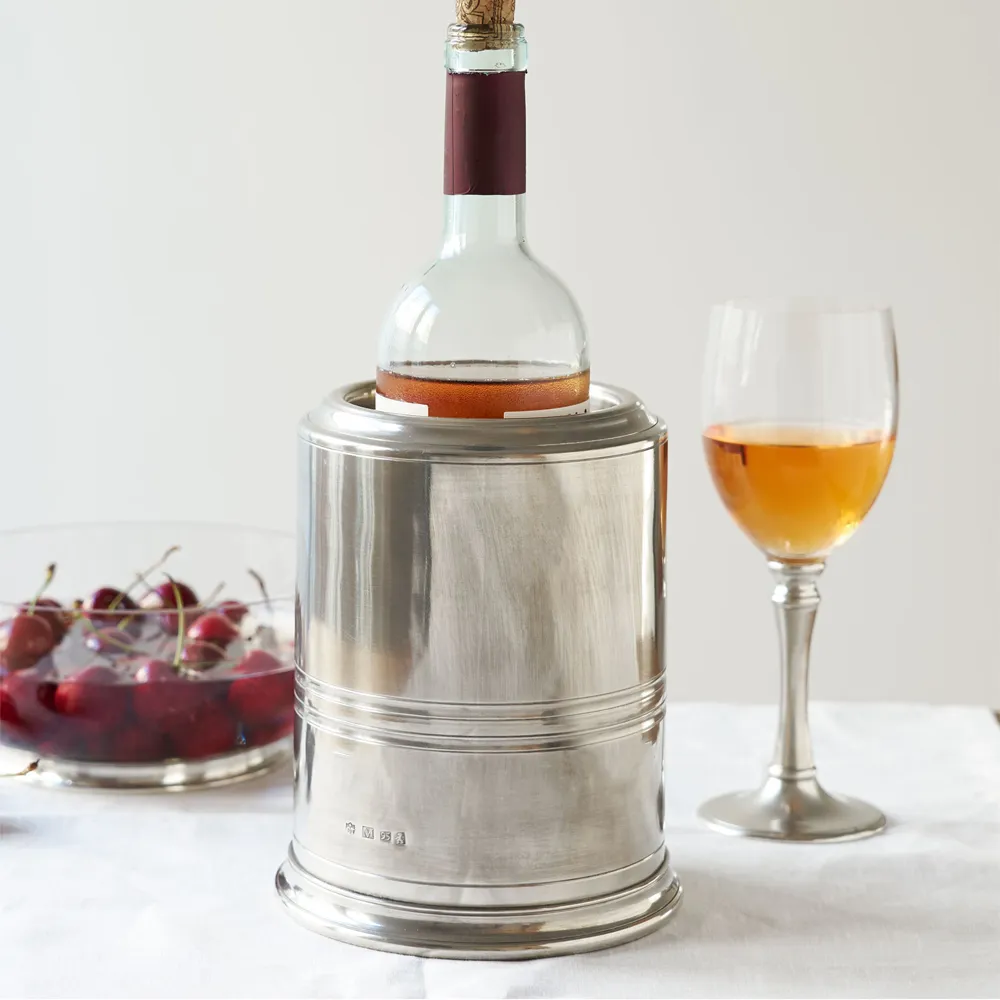 Wine Cooler - Silver, Pewter