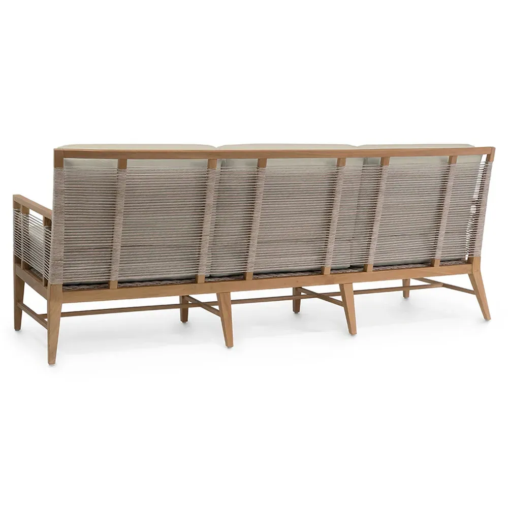 Amalfi Outdoor Sofa - Beige, Teak