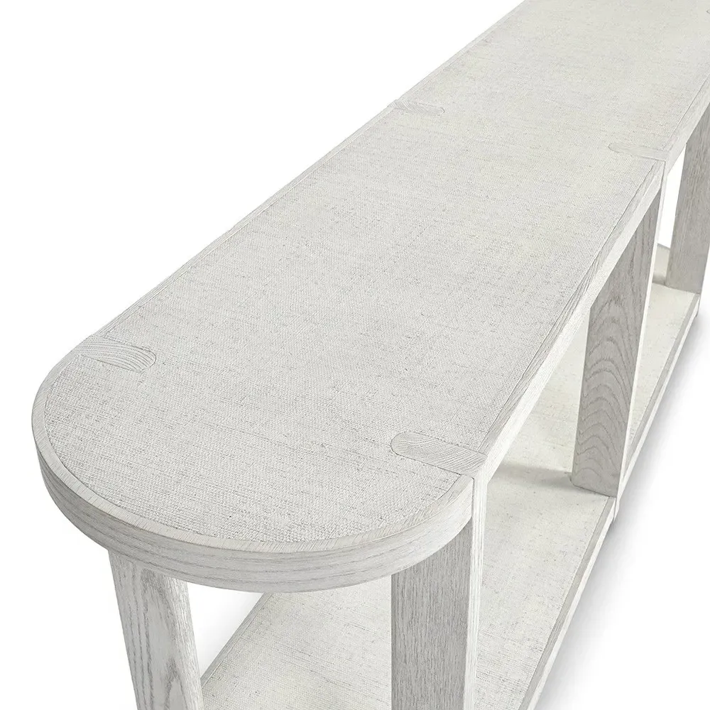 Astoria Console Table - Whitewash, Oak