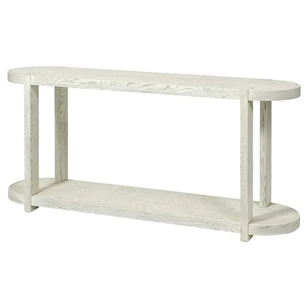 Astoria Console Table - Whitewash, Oak