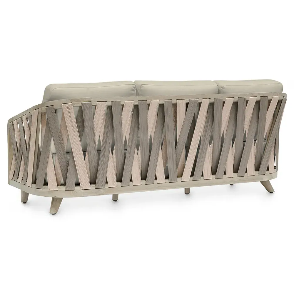 Boca Outdoor Sofa - Beige, Teak