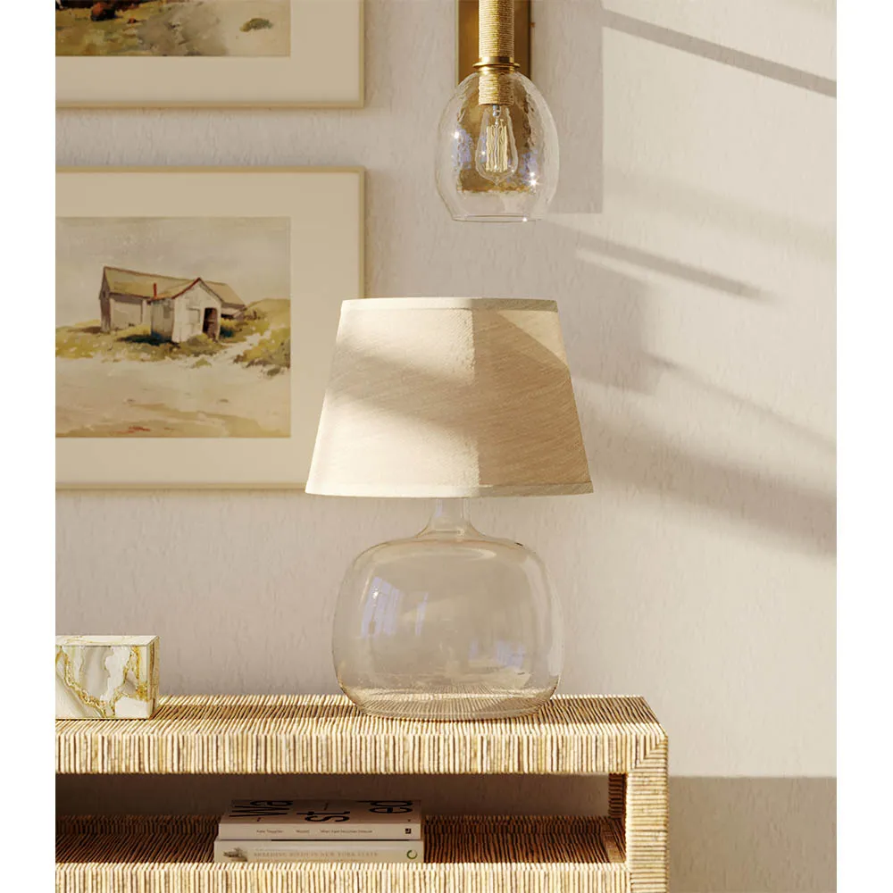 Bronson Wall Sconce - Brown, Jute