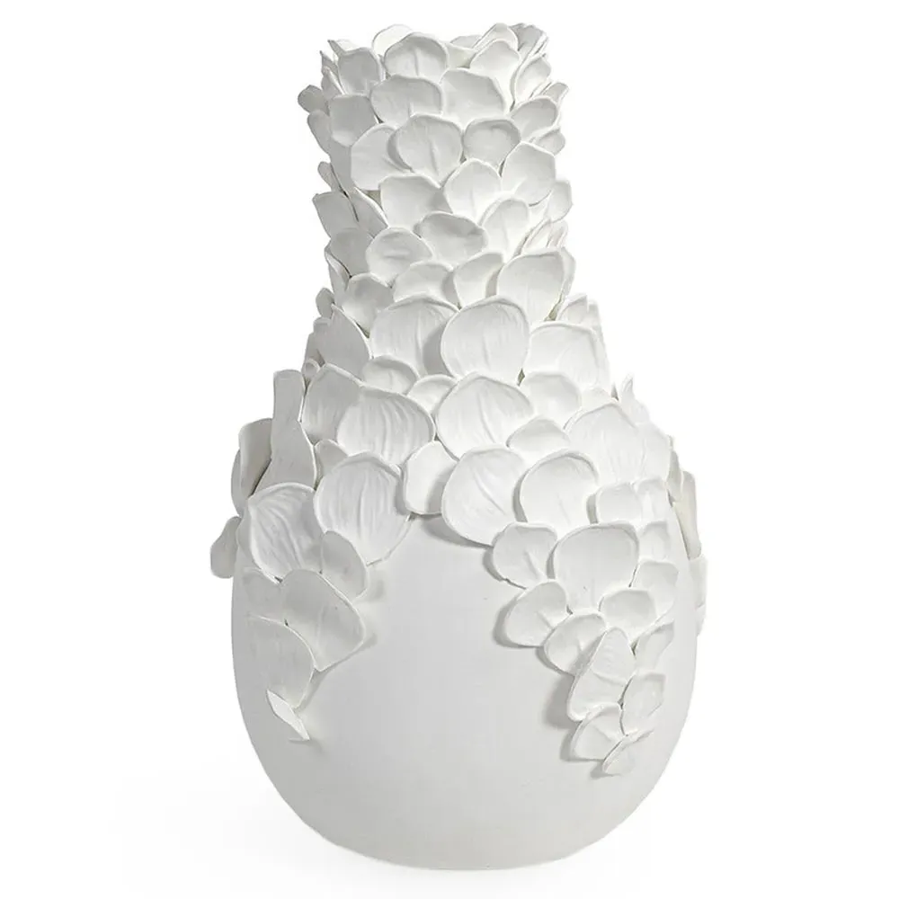 Calla Small Decorative Table Vase - White, Porcelain image