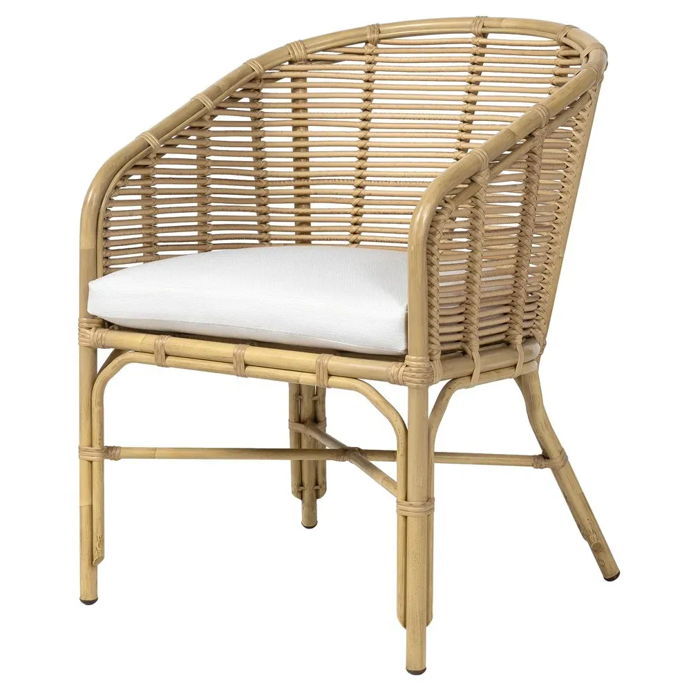 Camino Outdoor Arm Chair - Natural, Wicker