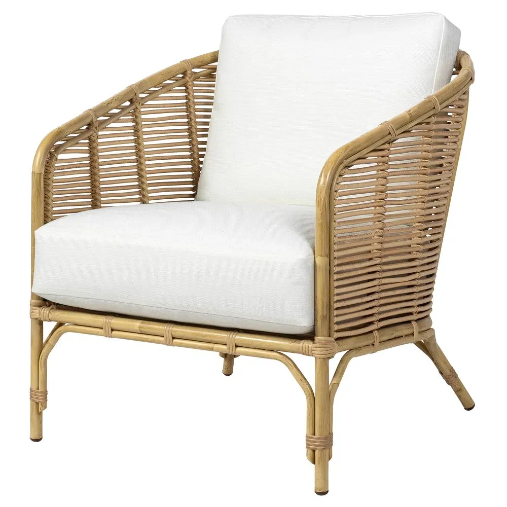 Camino Outdoor Lounge Chair - Natural, Wicker
