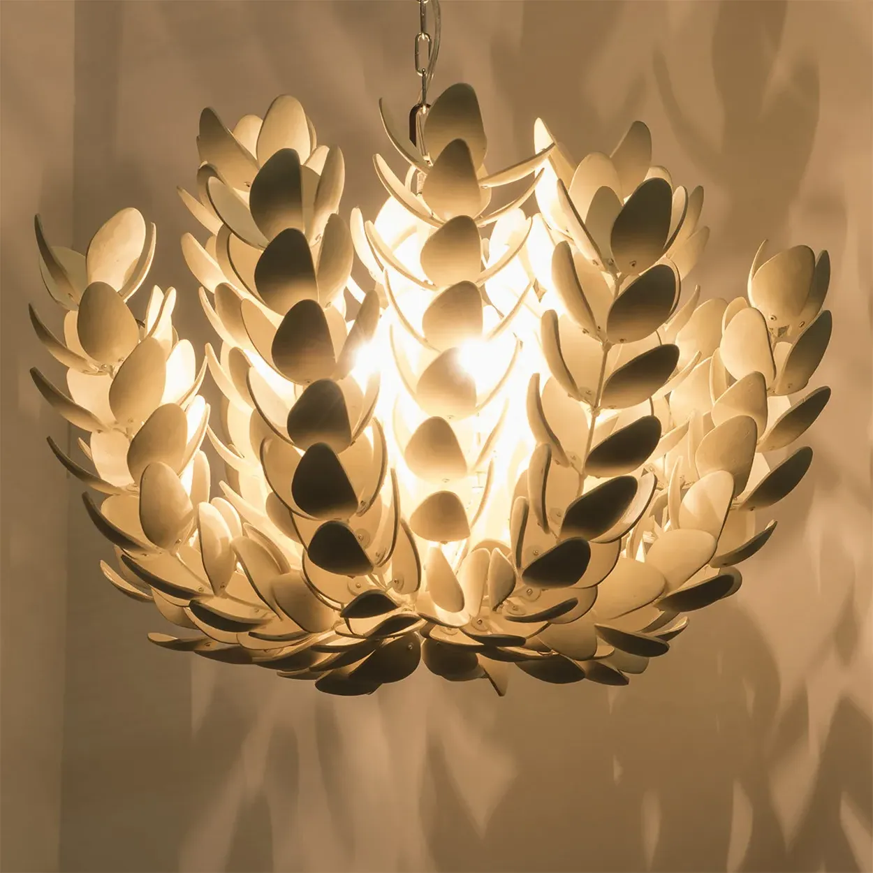 Coco Magnolia Hanging Pendant - Off-White, Coco Shell